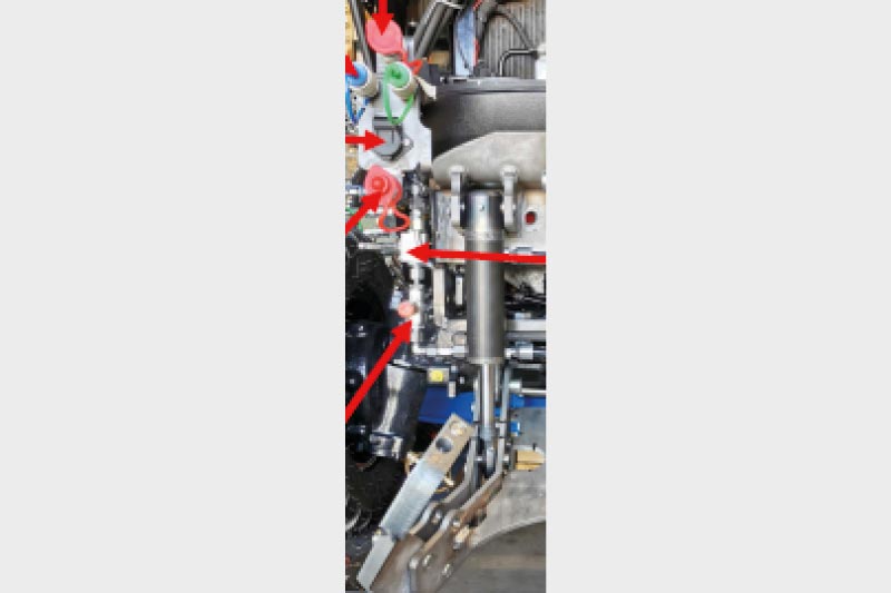 Pauli & Raab Hydrauliksatz mit Verschlauchung PA-3510SI
