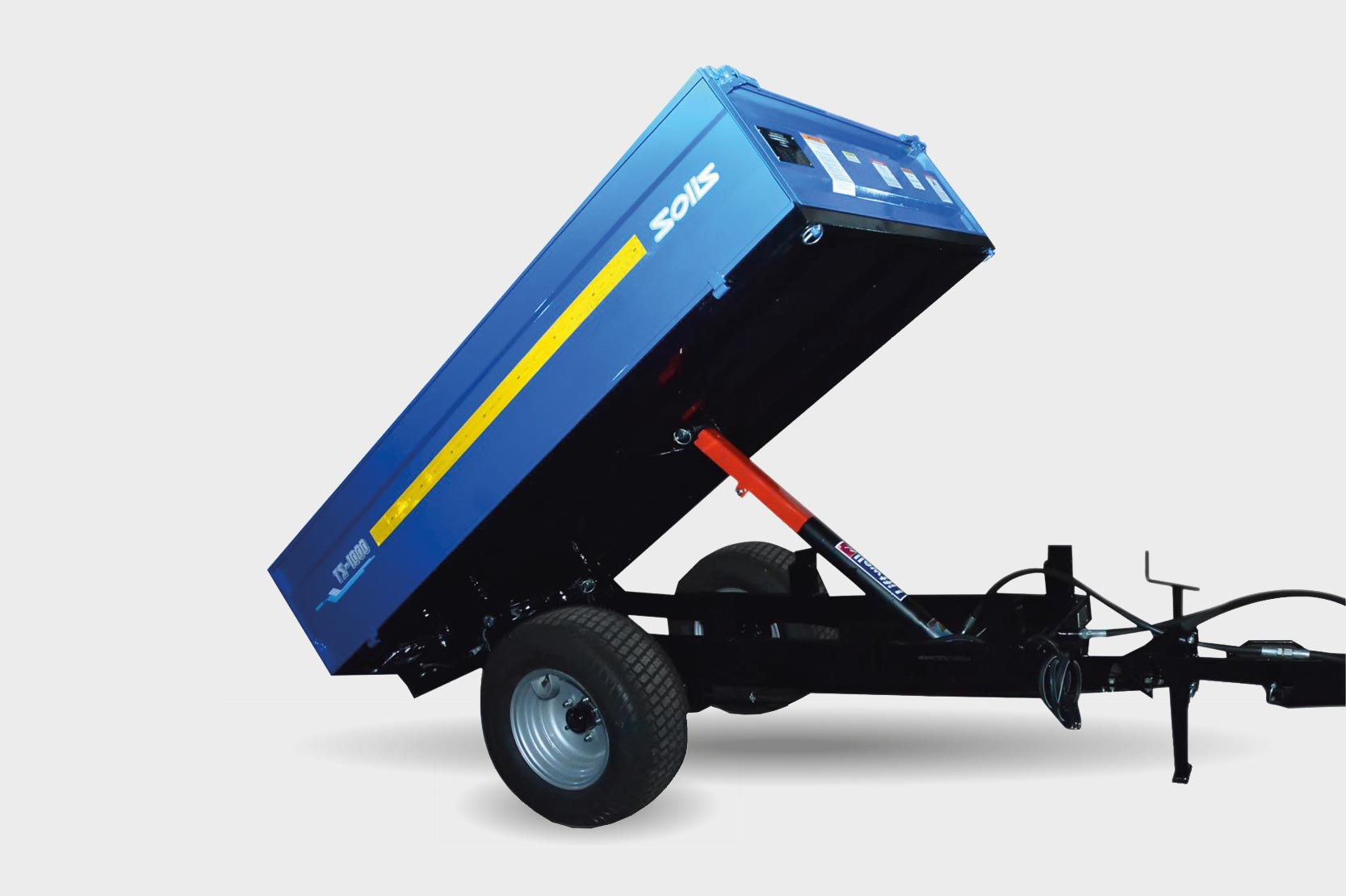 1-Tonnen-Kippanhänger, Solis TS-1000 23x10.5x12