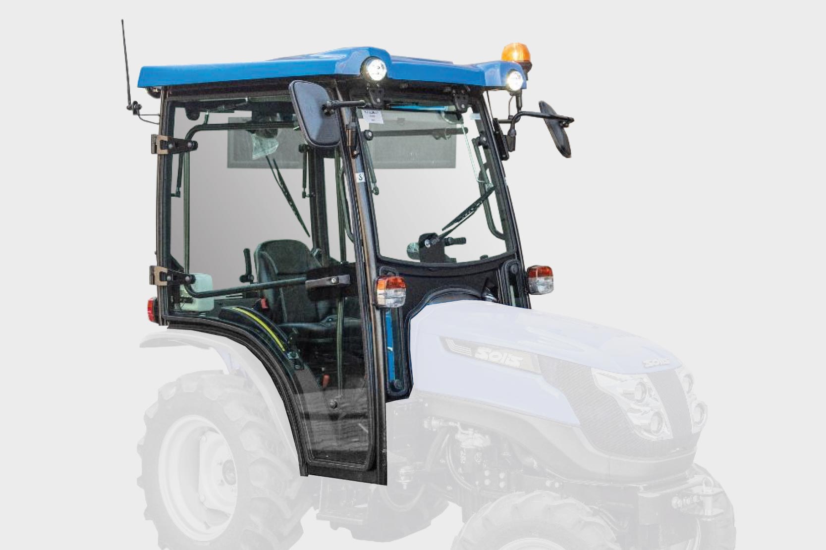 Naglak Kabine mit Heizung in Serienausrüstung