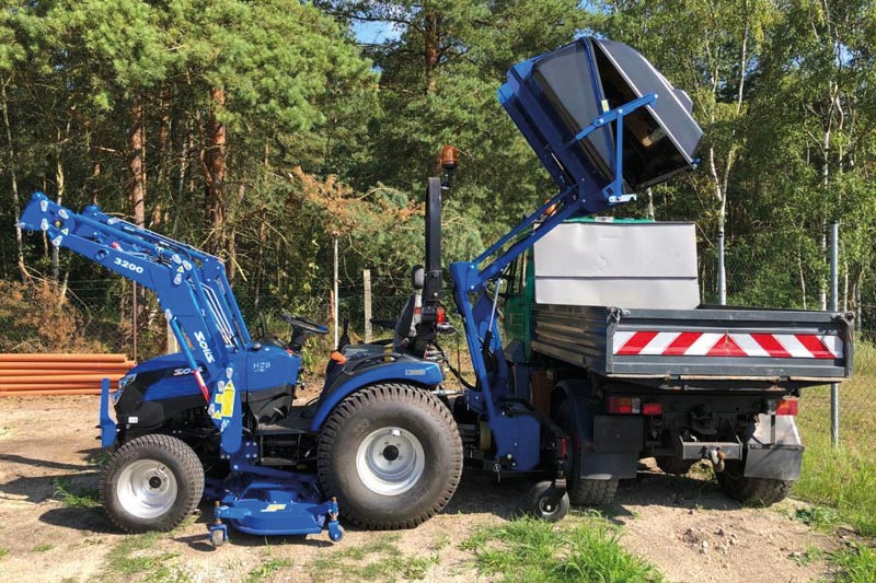 Morgnieux Absauganlage mit Hochentleerer