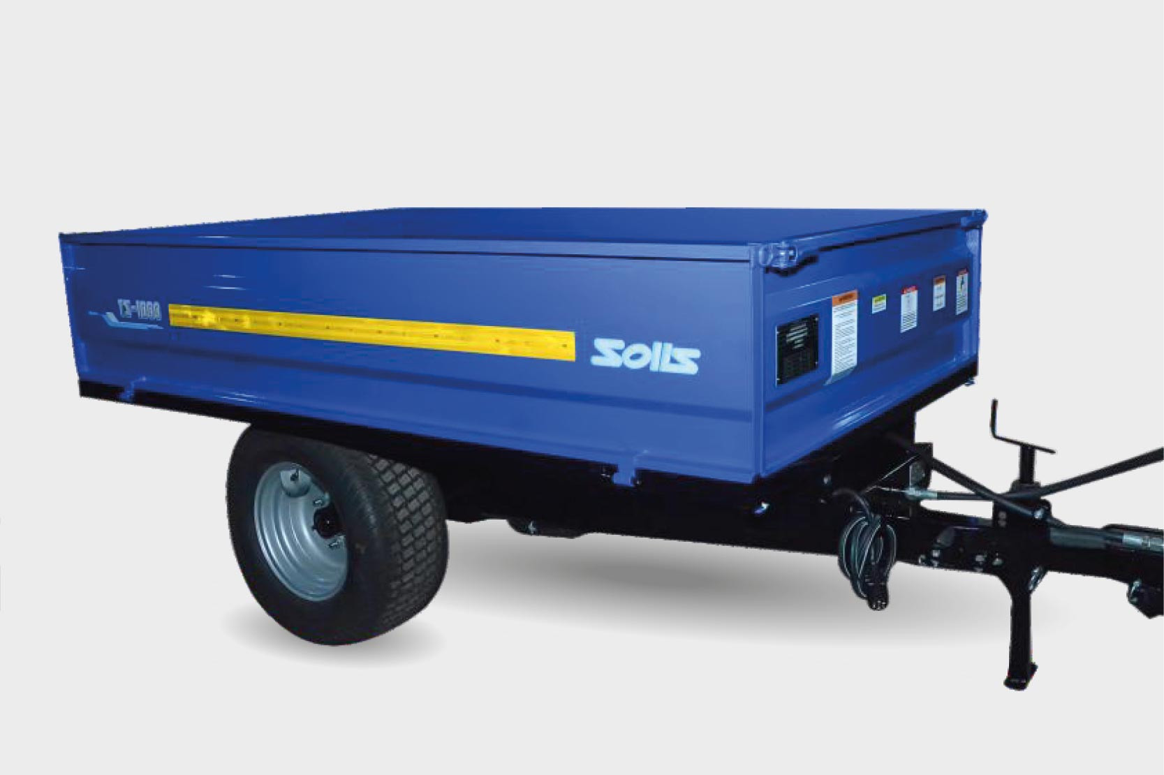 1-Tonnen-Kippanhänger, Solis TS-1000 23x10.5x12