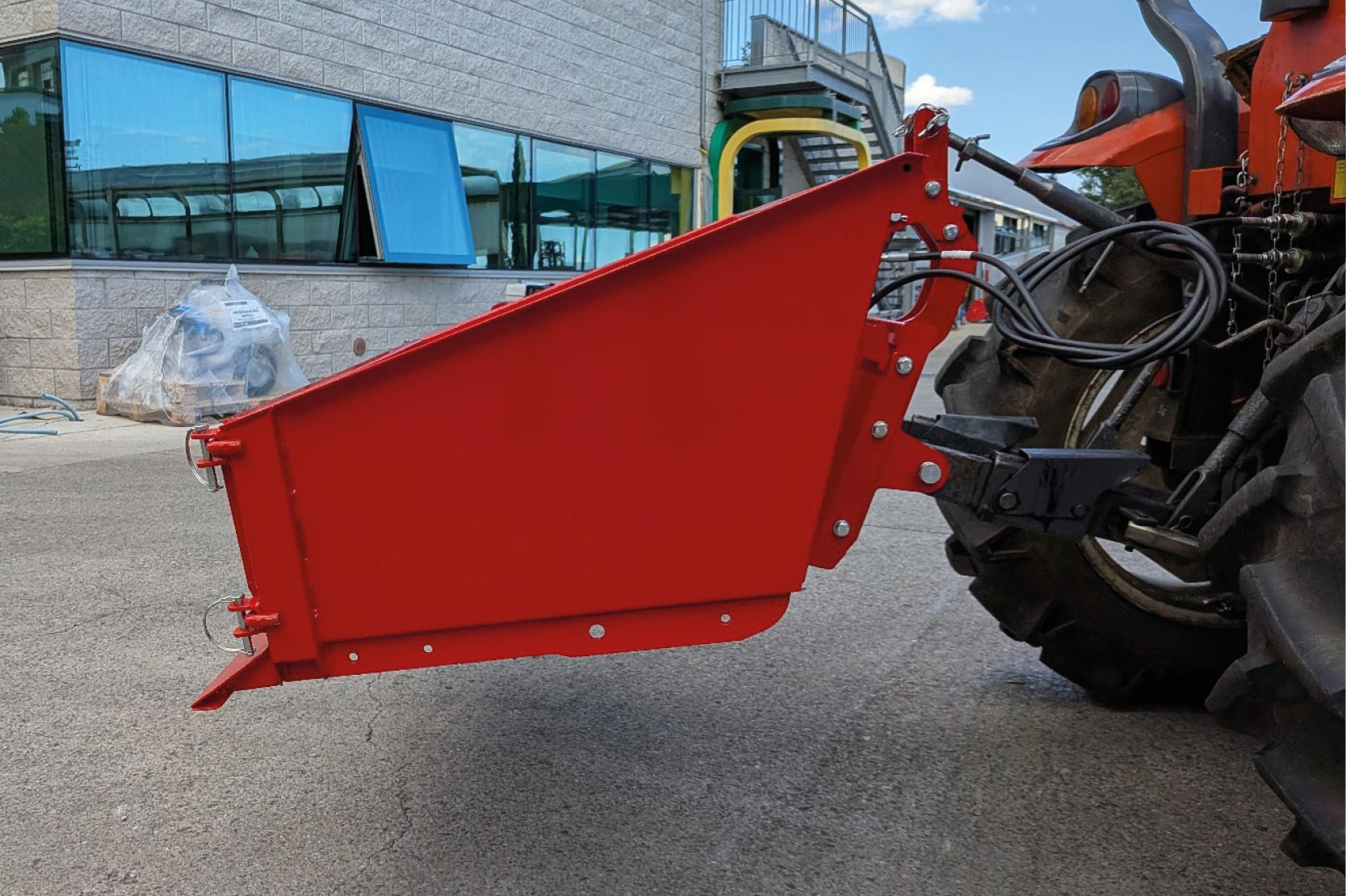 tracTEC No 56+ Kippbare Transport Box - Modell: 56+.100 - Hydraulische Kippung: ---