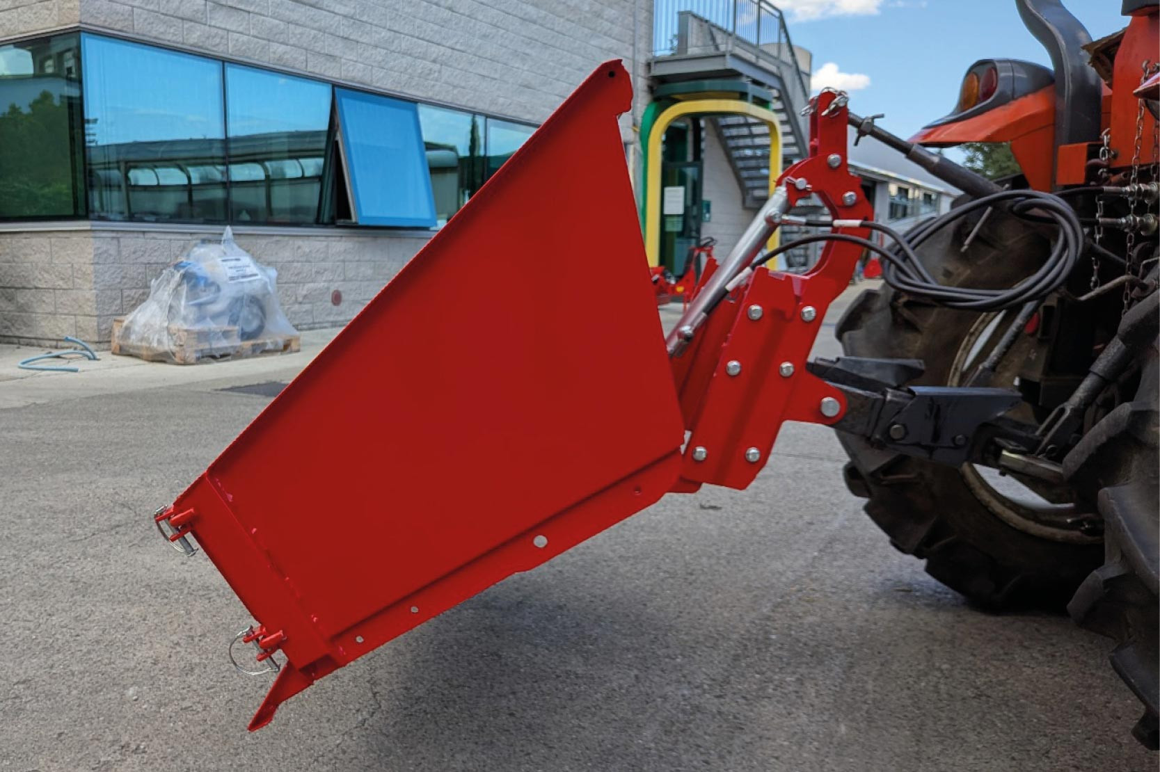 tracTEC No 56+ Kippbare Transport Box - Modell: 56+.100 - Hydraulische Kippung: ---